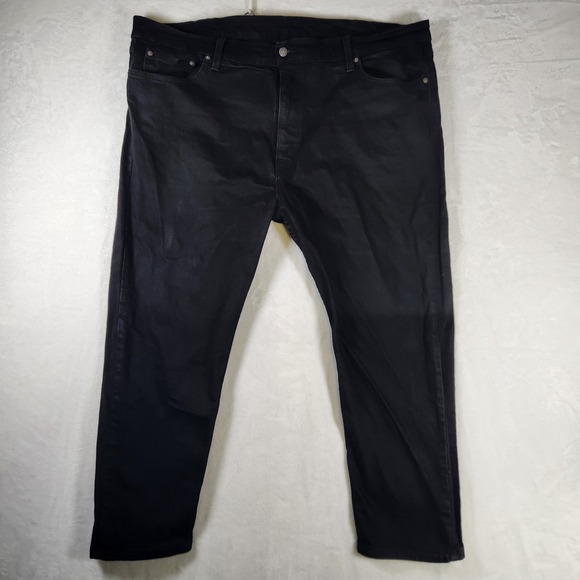 Levi's Other - Levi's 502 Black Jeans Men's 46x29‎ Relaxed Taper Big & Tall